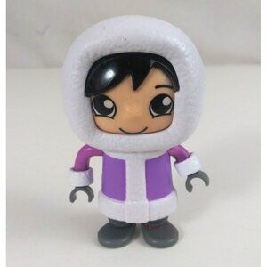 Bonkers Ryans World Purple Eskimo Ryan 3" Toy Figure
